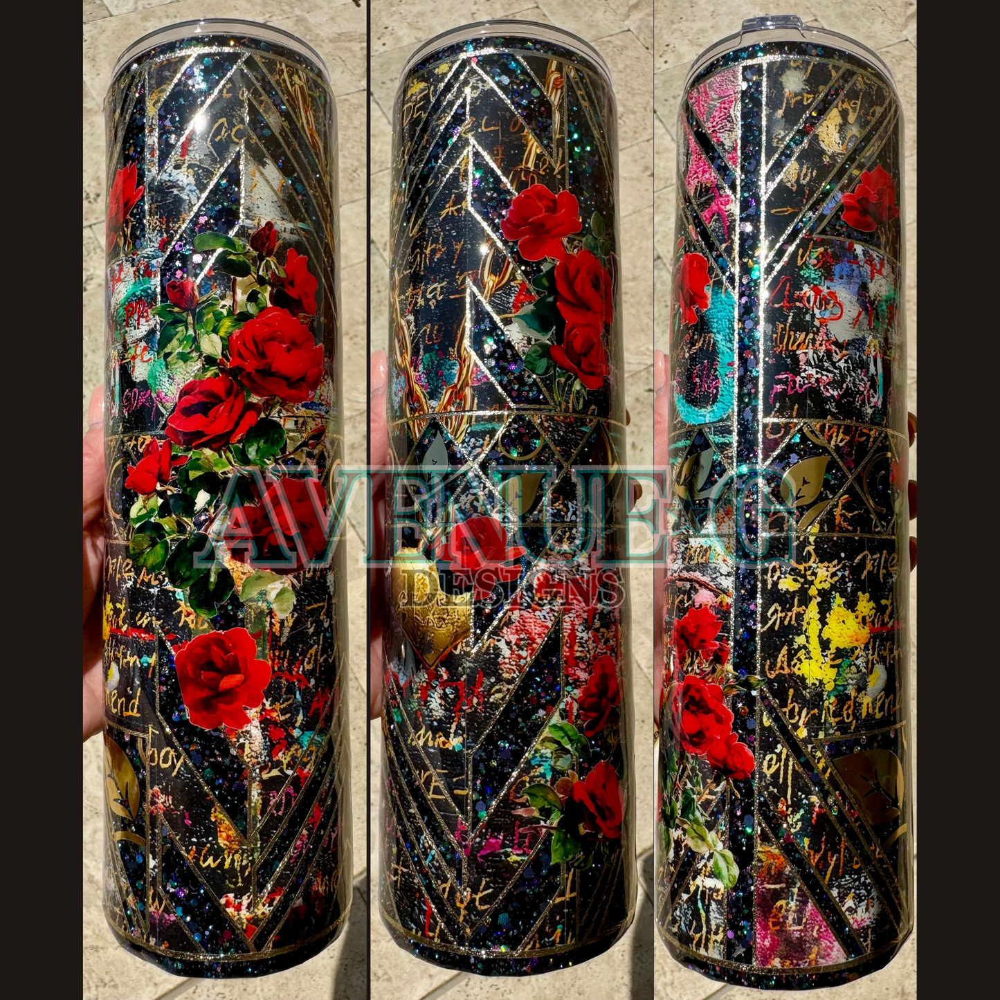 Red Roses Template