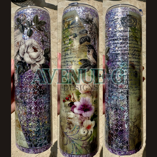 Purple/Green Deco Style